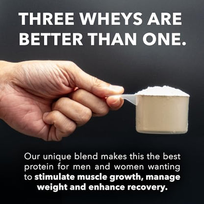Whey Fantastic - Unflavored - 100% Natural Grass Fed Whey Protein Powder - Unique 3 - Maple Wellness Supplements
