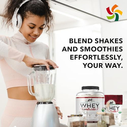 Whey Fantastic - Unflavored - 100% Natural Grass Fed Whey Protein Powder - Unique 3 - Maple Wellness Supplements