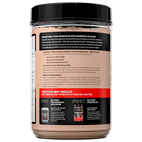 Whey Protein Isolate Six Star 100% Whey Isolate Protein Powder Whey Protein Powder - Maple Wellness Supplements