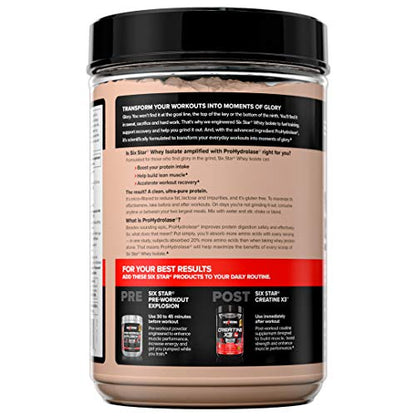 Whey Protein Isolate Six Star 100% Whey Isolate Protein Powder Whey Protein Powder - Maple Wellness Supplements