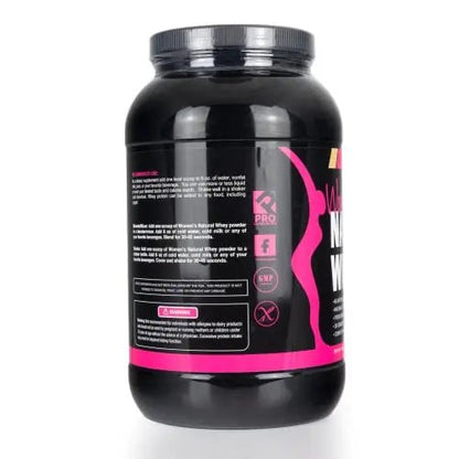 Whey Protein Powder for Women - Supports Lean Muscle - Low Carb - Gluten Free - Grass Fed & rBGH Hormone Free (Creamy Vanilla, 2 lb) - Maple Wellness Supplements