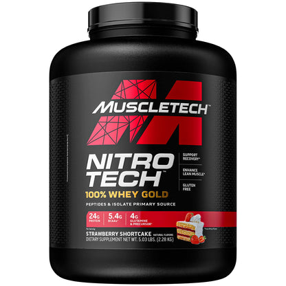 Whey Protein Powder MuscleTech Nitro-Tech Whey Gold Protein Powder Whey Protein - Maple Wellness Supplements
