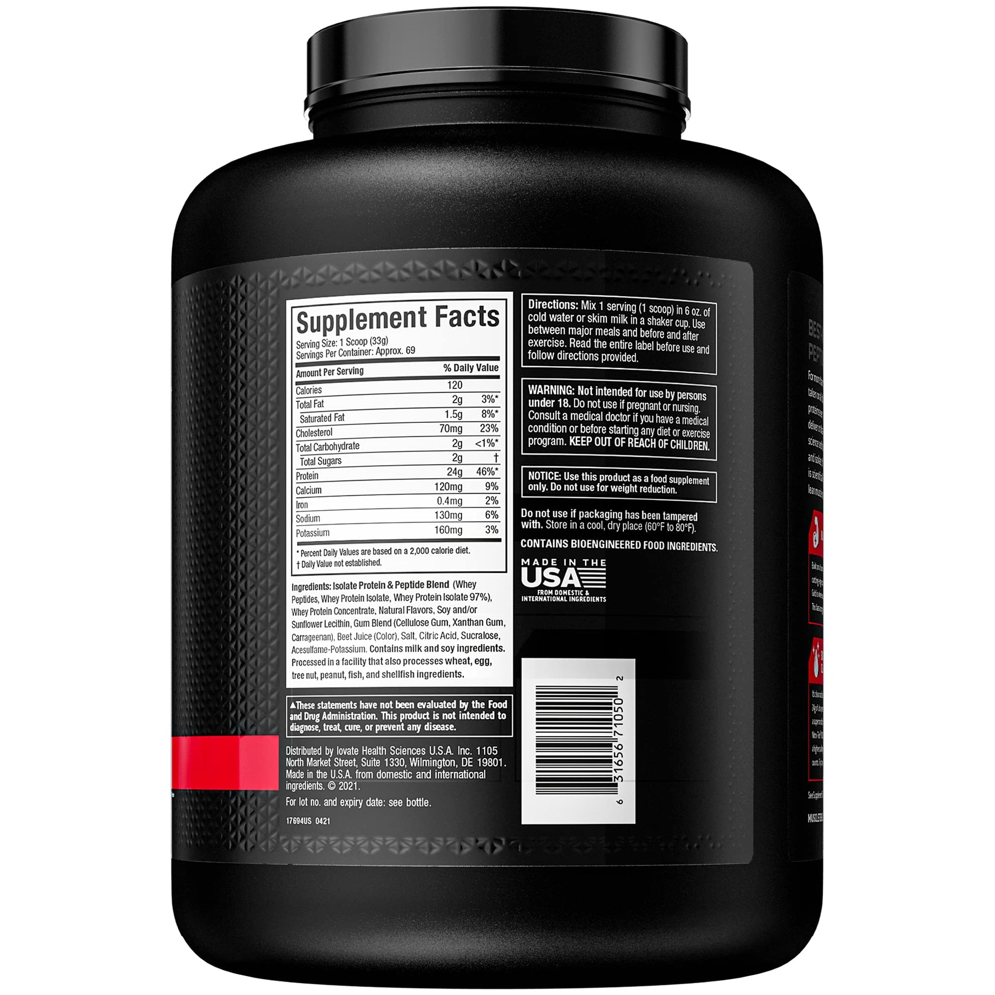 Whey Protein Powder MuscleTech Nitro-Tech Whey Gold Protein Powder Whey Protein - Maple Wellness Supplements