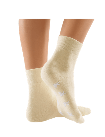White angora wool socks by ClimaCare - Maple Wellness Supplements
