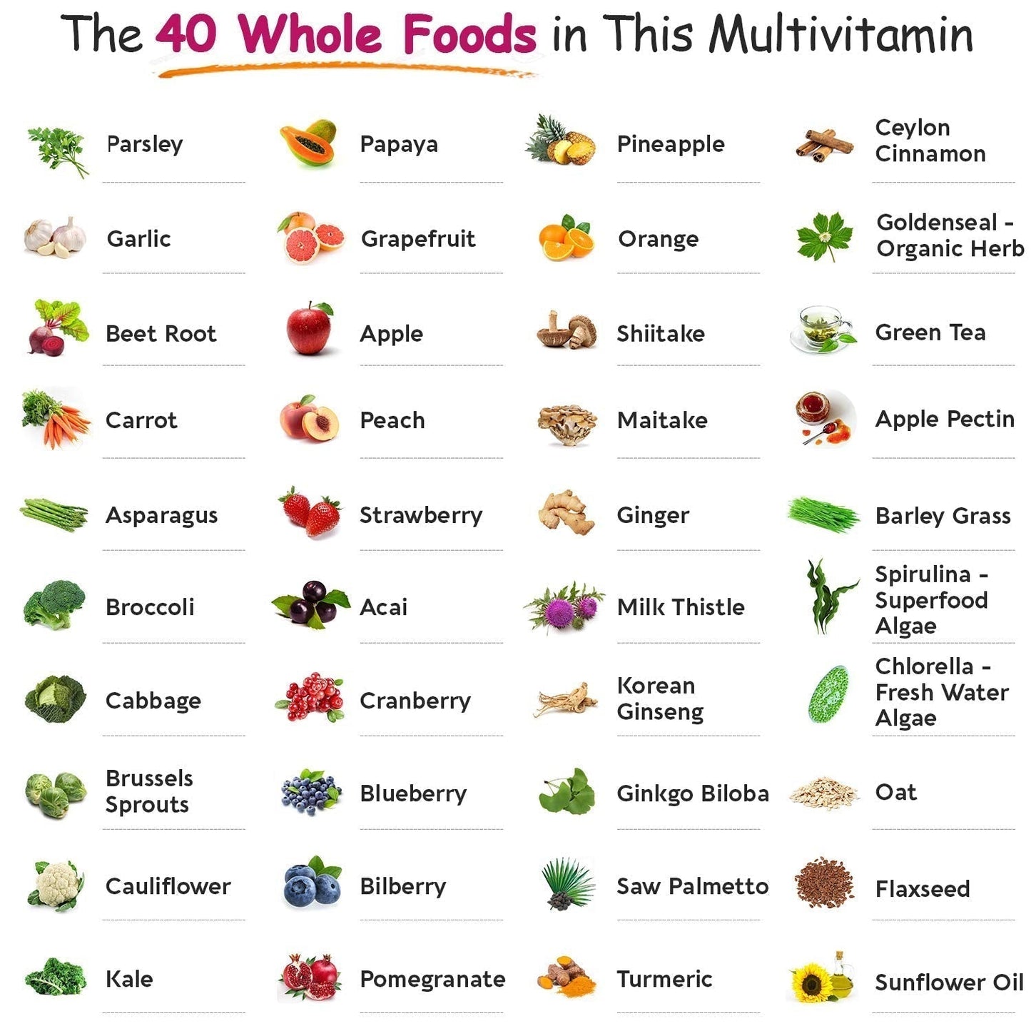 Wholesome Wellness Whole Food Multivitamin for Women - Natural Multi Vitamins, Minerals, Organic Extracts - 120 Tablets - Maple Wellness Supplements