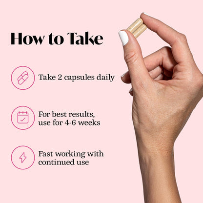 Winged Wellness Balance Babe, Hormone Balance & Estrogen Detox Supplement for Women - 100mg DIM & Calcium D-Glucarate & Milk Thistle for PMS Bloating, Cramps, Mood & Hormonal Acne Support, 60 Capsules - Maple Wellness Supplements