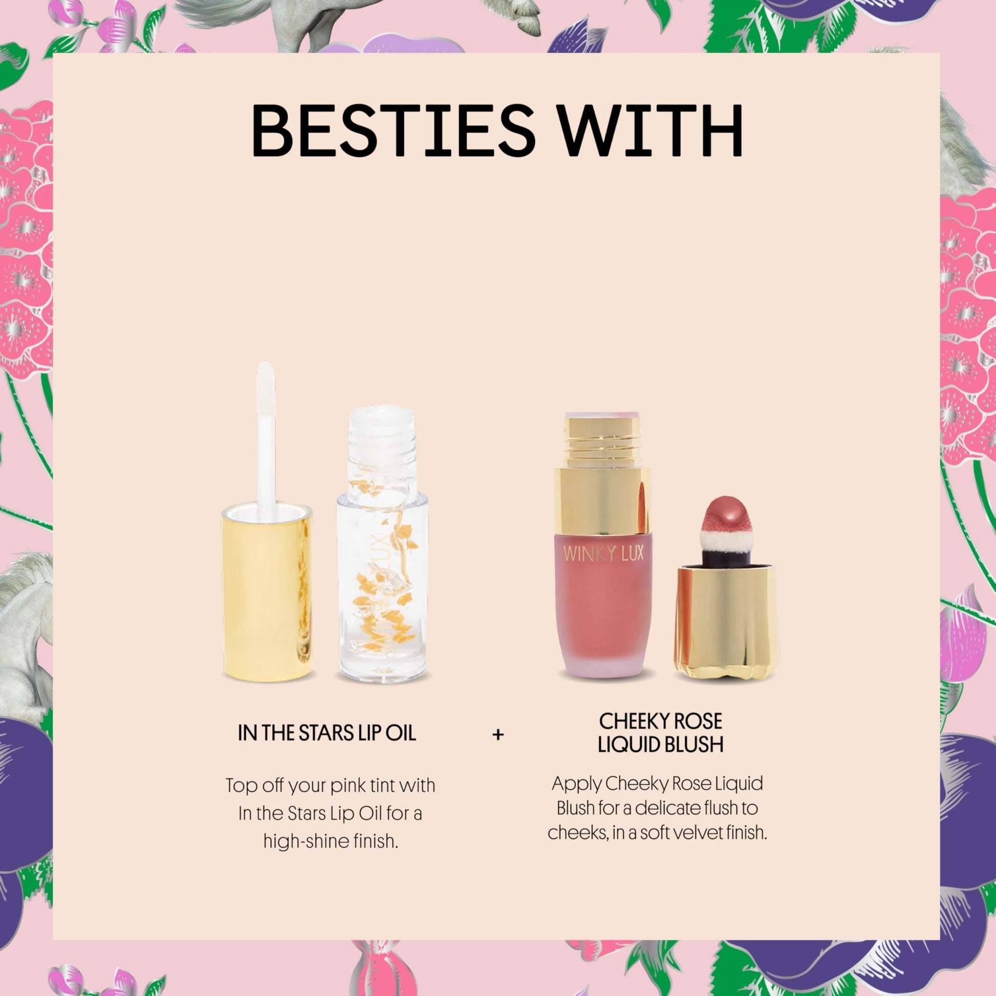 Winky Lux Unicorn Glimmer Balm -Hydrating ph Lip Balm, Natural Pink Tint with pH Color Changing, Moisturize & Soften Lips While Leaving Sheer Pink Tint, with Vanilla Scent - Maple Wellness Supplements