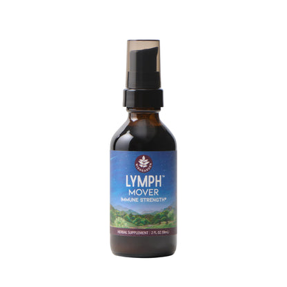 WishGarden Herbs Lymph Mover - Organic Lymphatic Drainage Drops with Echinacea, Cleavers & Red Root - Immune Support Supplement, Lymph System Support - Liquid Herbal Tincture, Gluten-Free, Vegan, 2oz - Maple Wellness Supplements