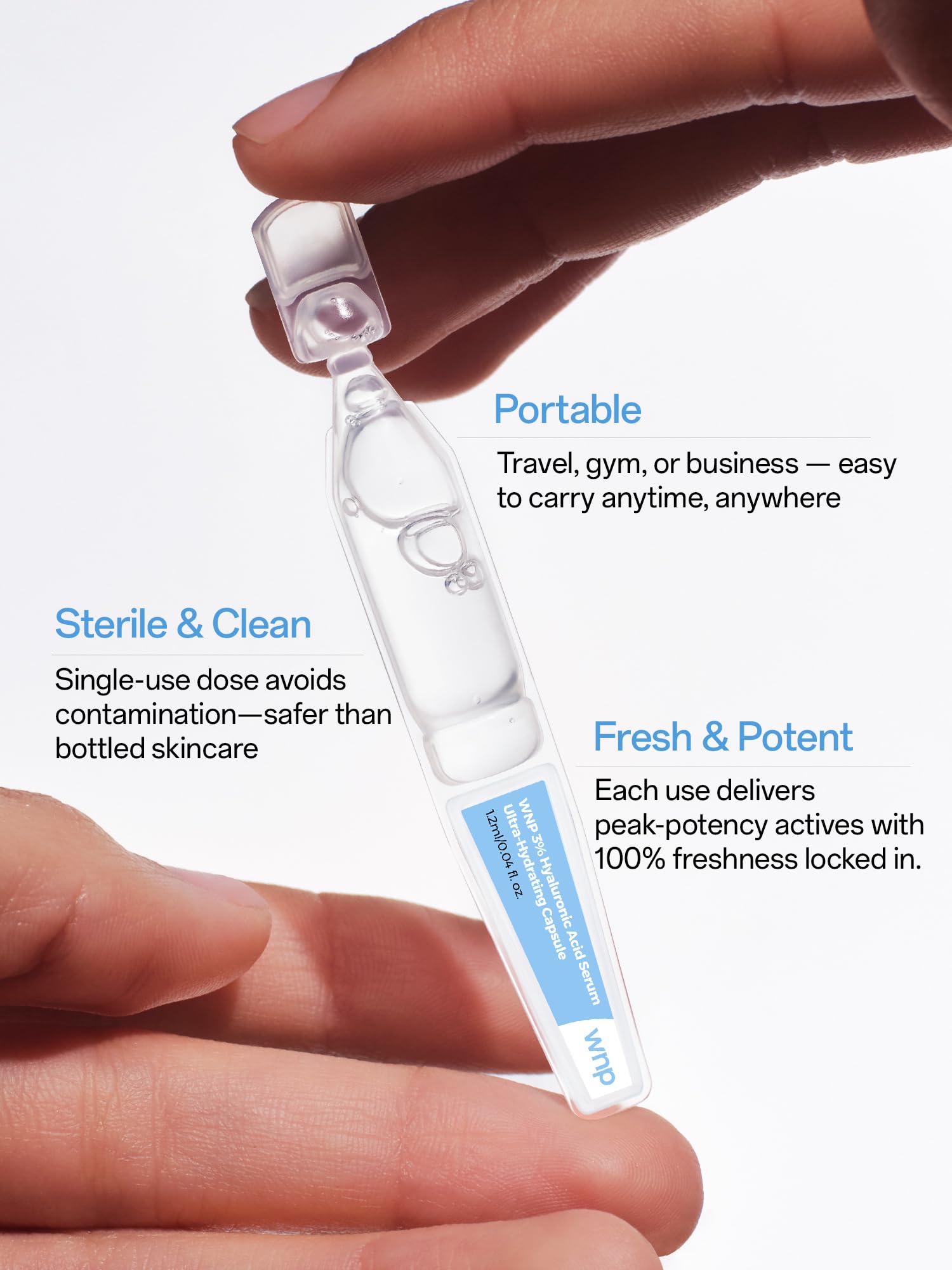 WNP Hyaluronic Acid Serum 3% for Face with 4D Multi-Layer Hydration | Ultra Hydrating Anti-Aging Serum | Moisturizer for Dry & Sensitive Skin - Maple Wellness Supplements