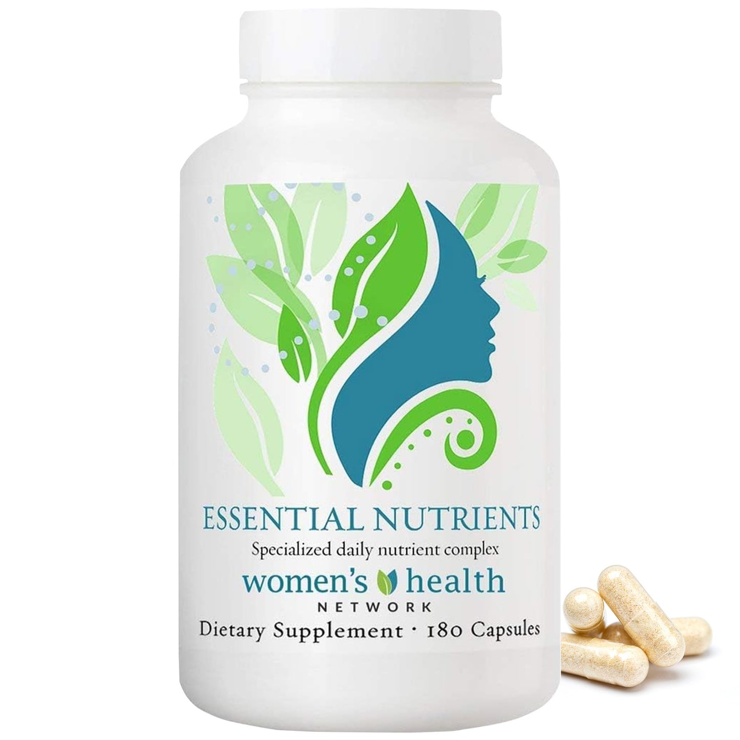 Women's Health Network Essential Nutrients – Daily Multivitamin for Energy, Healthy Aging & Immune Support, Folate as Quatrefolic®, a Patented Natural Form of 5-MTHF - Maple Wellness Supplements