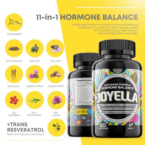 Womens Hormone Balance Supplement for Mood Swings, Hot Flashes Menopause Relief - Maple Wellness Supplements