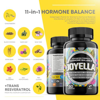 Womens Hormone Balance Supplement for Mood Swings, Hot Flashes Menopause Relief - Maple Wellness Supplements