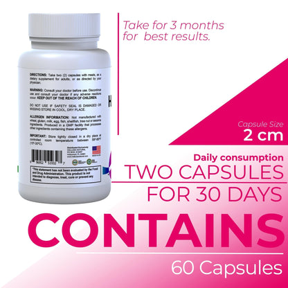 Women’s Multivitamin 18+ Vitamins & Minerals | Biotin, Folic Acid, Zinc, Calcium, Magnesium & Vitamin D | Hair, Skin & Nails Support, Energy - Maple Wellness Supplements