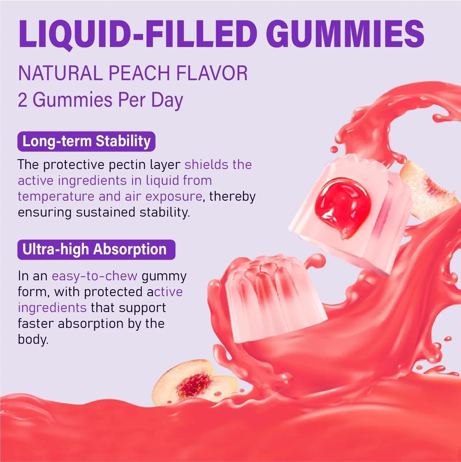 Womens Multivitamin Gummy 50 and Over - Chewable Multi Vitamin A, C, D3, E, K2 & B Complex, Folate, Biotin, Calcium, Magnesium - Maple Wellness Supplements