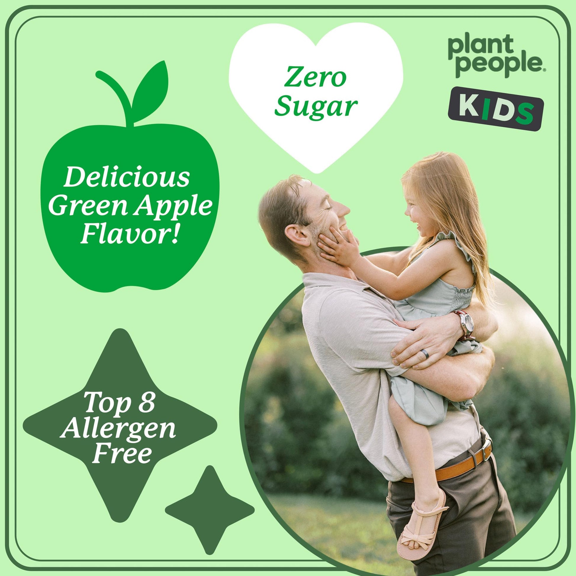 WonderGreens Kids Super Veggie Gummies – Sugar-Free, Allergen-Free Multivitamin for Picky Eaters with Probiotics - Maple Wellness Supplements