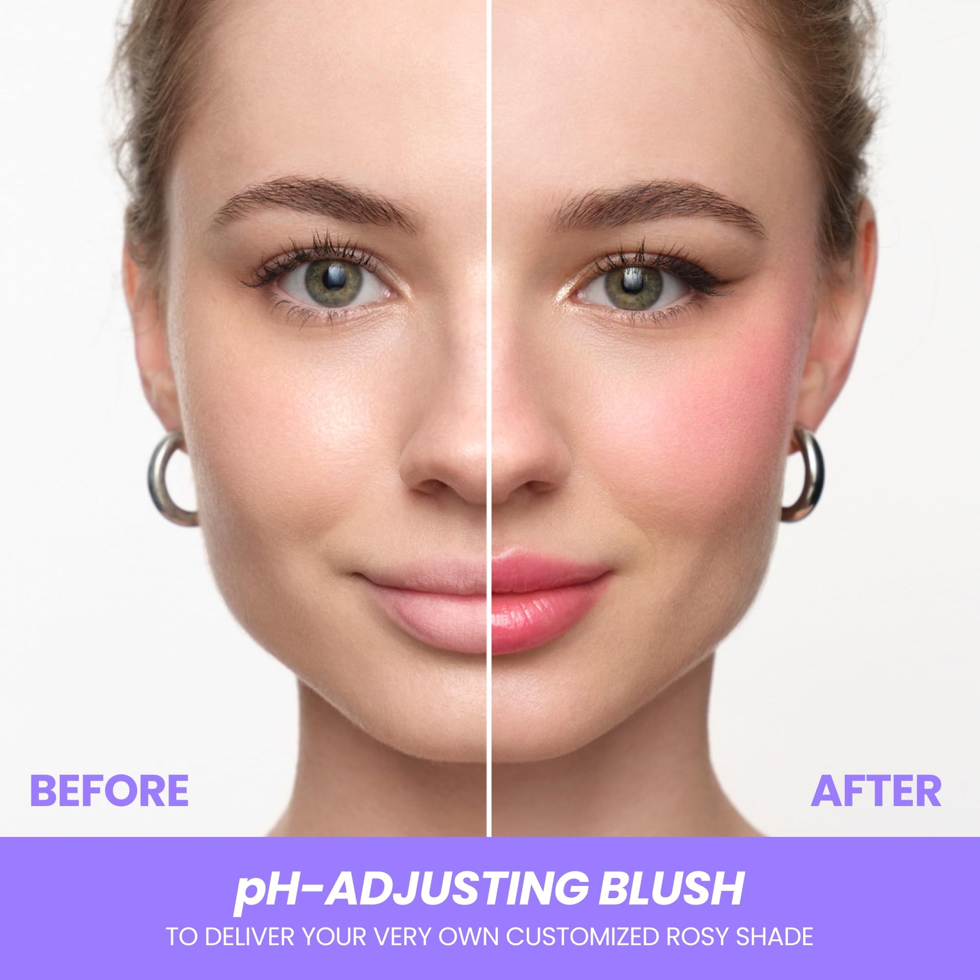Wonderskin Cream Blush Stick pH-Activated - pHlush Stick Multi-Use, Blush for Cheeks and Lips, Cooling Nourishing Color-Adjusting Makeup - Maple Wellness Supplements