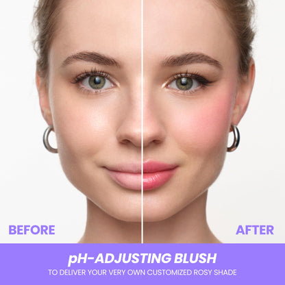 Wonderskin Cream Blush Stick pH-Activated - pHlush Stick Multi-Use, Blush for Cheeks and Lips, Cooling Nourishing Color-Adjusting Makeup - Maple Wellness Supplements