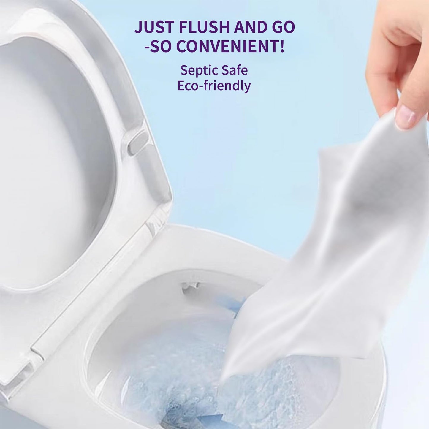 Wowday Flushable Hemorrhoid Wipes | Maximum Strength Witch Hazel Wipes | 56 Count Fragrance Free Adult Hemorrhoids Medicated Witch Hazels Wipe for Butt Hemorrhoidal Itch - Maple Wellness Supplements