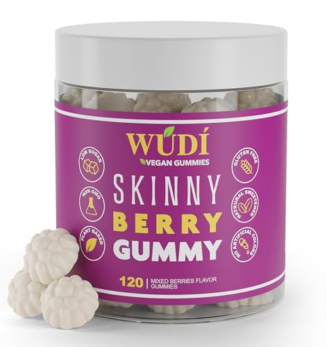 Wúdí Skinny Berry Gummy - Detox, Metabolism & Energy Booster, Plant Based Healthy - Maple Wellness Supplements