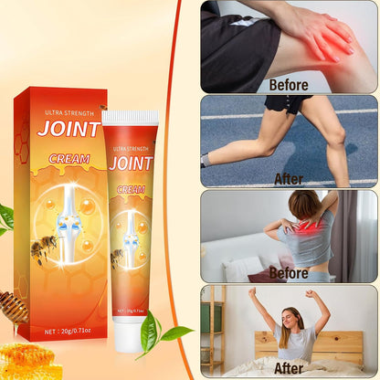 XiuFa 3PCS Joint Cream, Bee Venom Joint Repair Cream, for Back, Neck, Feet, Shoulder - Maple Wellness Supplements
