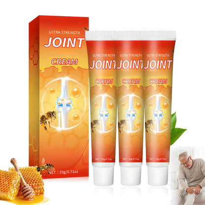 XiuFa 3PCS Joint Cream, Bee Venom Joint Repair Cream, for Back, Neck, Feet, Shoulder - Maple Wellness Supplements