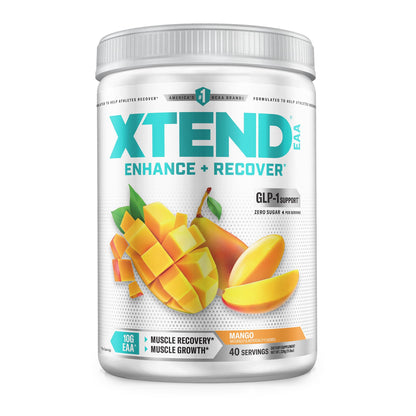 Xtend EAA + BCAA Powder for Muscle Recovery & Lean Muscle Growth, 9 Essential Amino Acids for Intra Workout or Post Workout Recovery - Maple Wellness Supplements