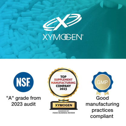 XYMOGEN OptiCleanse Plus - Gut Cleanse Powder - B Vitamins, Plant-Based Protein - Gluten-Free, Sugar-Free & Vegan - Vanilla Delight Flavor - 10 Servings - Maple Wellness Supplements