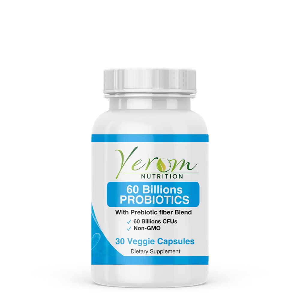 Yerom Nutrition 60 Billions Probiotics - Maple Wellness Supplements