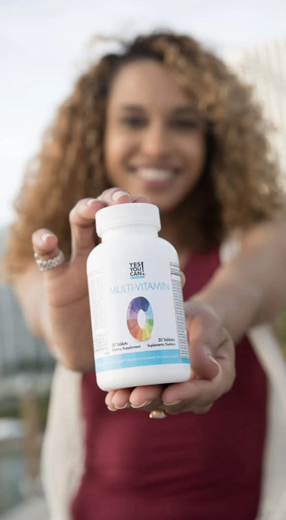 Yes You Can! Daily Multivitamins for Men and Women - Helps Assist Overall Health & Well-Being, Contains Antioxidants - Maple Wellness Supplements