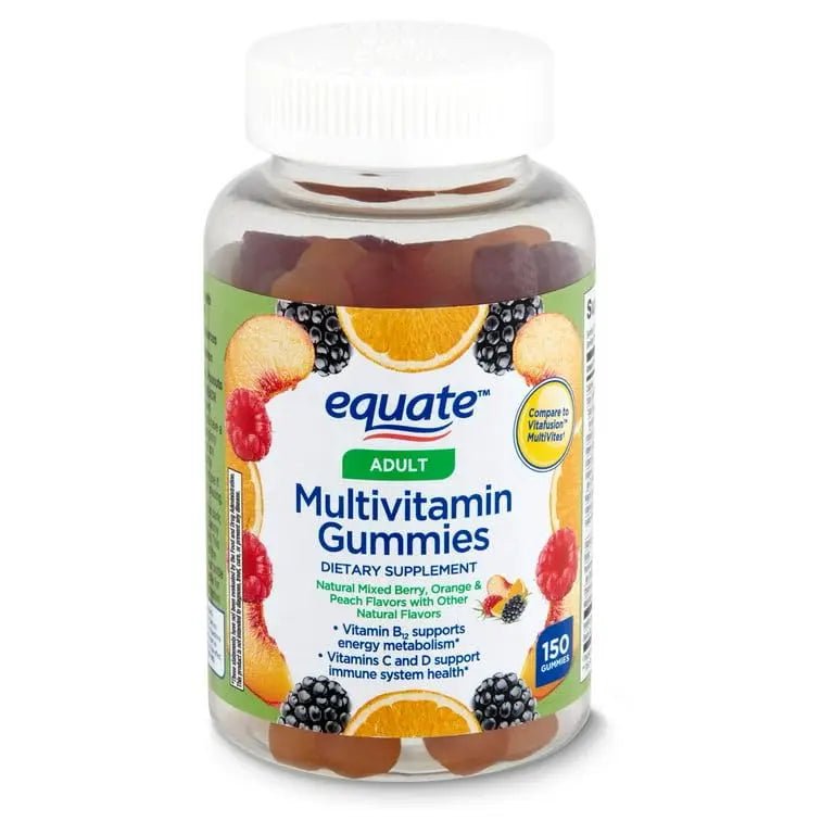 YHN Multivitamin Gummies for Immune Support, Mixed Berry Orange and Peach, 150 Count - Maple Wellness Supplements