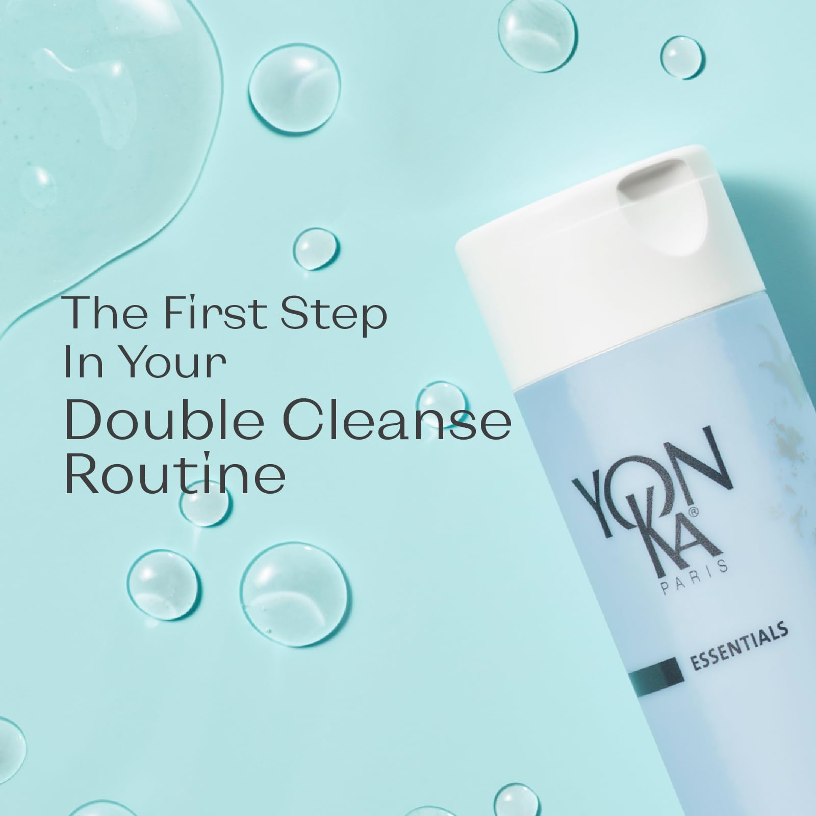 Yonka Eau Micellaire Travel Size | Micellar Water and Cleansing Makeup Remover | Gentle Face Wash with Rose and Chamomile to Remove Impurities and Hydrate | Paraben-Free | 2.53 fl oz - Maple Wellness Supplements