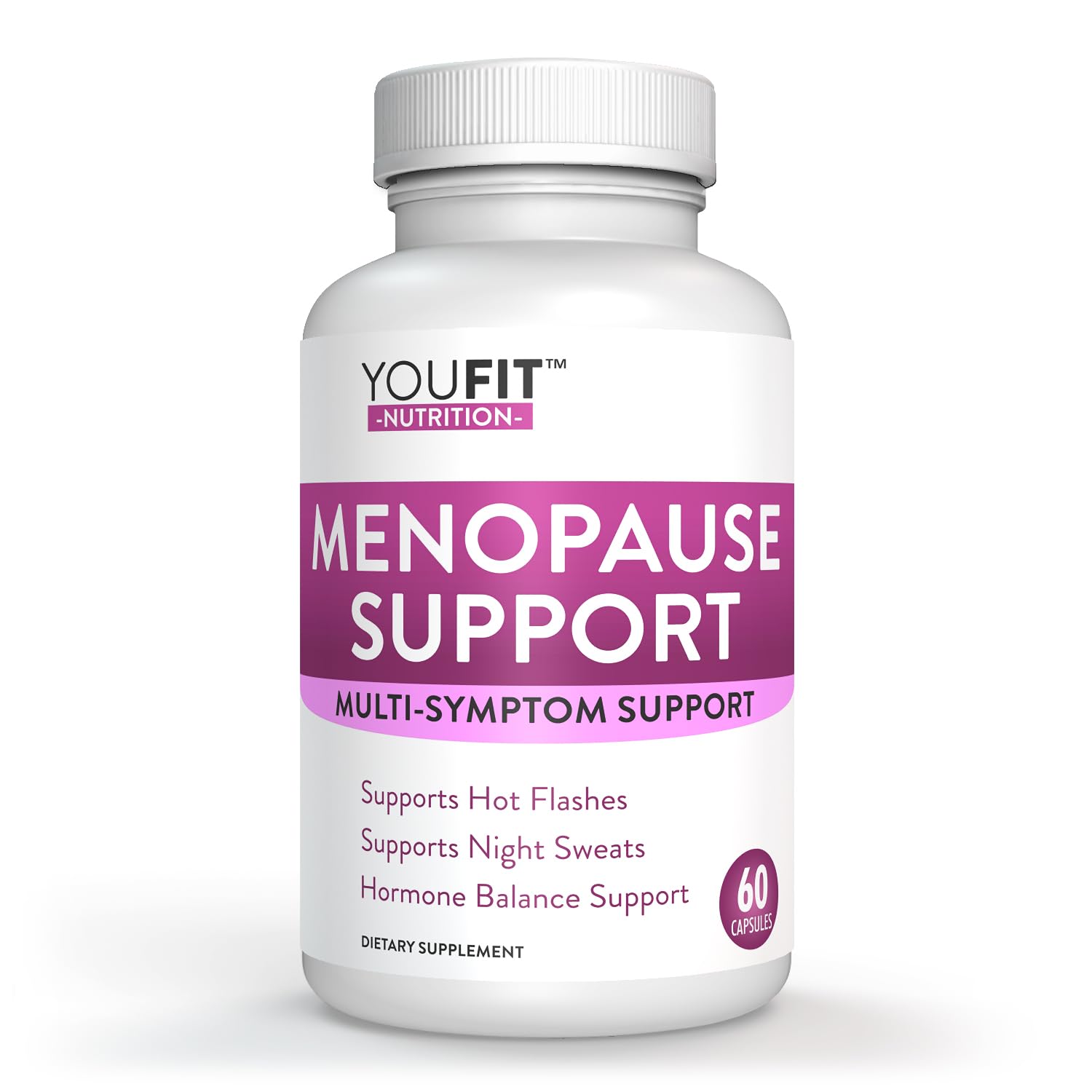 YouFit Nutrition Menopause Relief Capsules for Women - Natural Menopause Supplements for Women - Complete Day and Night Menopause Support - Reduces Hot Flashes, Stress, Night Sweats - 30 Servings - Maple Wellness Supplements
