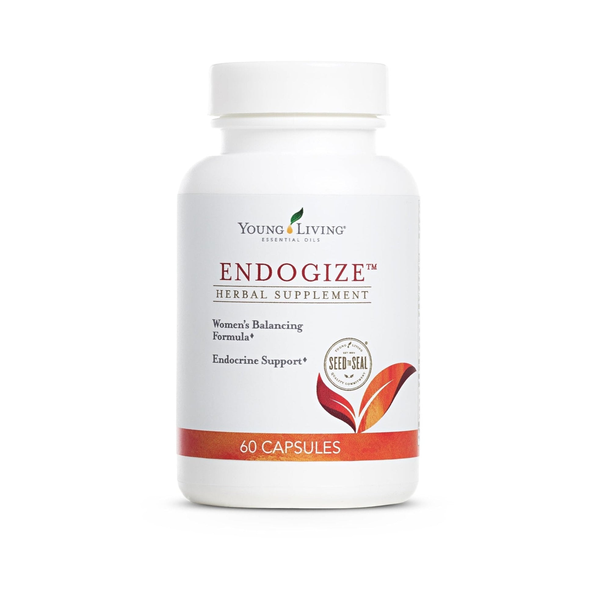 Young Living - EndoGize 60 Capsules | Hormonal Health & Endocrine System Support with Essential Oils | Daily Herbal Supplement for Women's Wellness & Balancing Formula - Maple Wellness Supplements