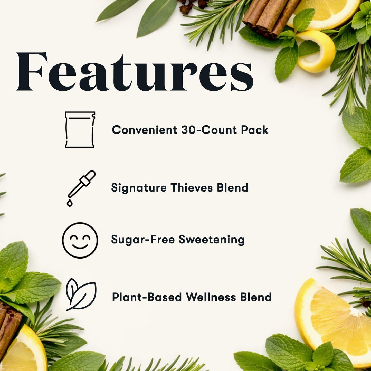 Young Living Thieves Cough Drops | 30 ct | Cinnamon & Menthol Flavor | with Thieves Essential Oil Blend of Lemon, Clove, Eucalyptus, Rosemary, & Peppermint | Sugar Free | Cooling Throat Comfort - Maple Wellness Supplements