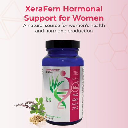 Youngevity XeraFem – Hormonal Support for Women with Vitamins, Minerals, Maca Root, and Grapeseed Extract – Supports Hormonal Balance and Immune Health – 60 Tablets - Maple Wellness Supplements