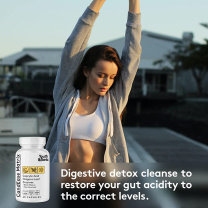 Youth & Tonic Complete Body Detox for Cleanse, Normal Acidity Gut Level and Water - Maple Wellness Supplements