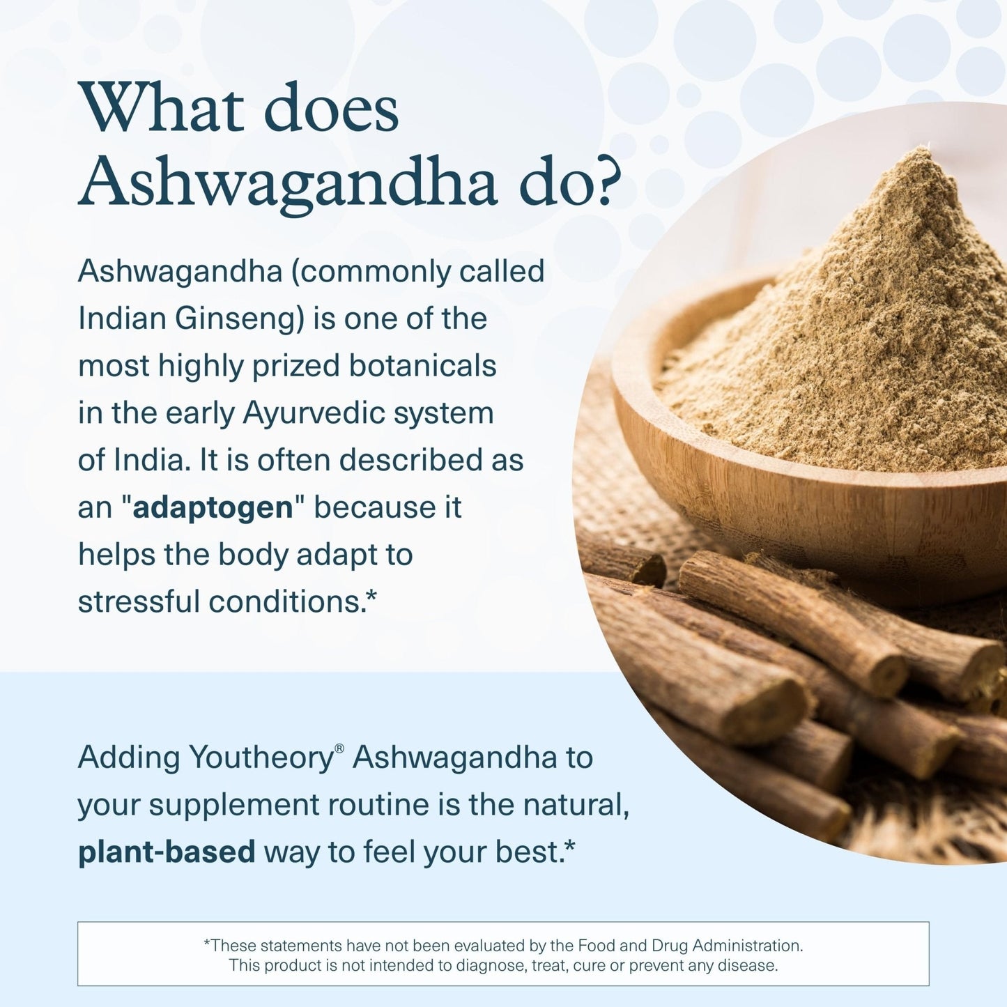 Youtheory Ashwagandha - with Organic KSM-66 Ashwagandha - Herbal Blend to Support Stress Relief & Energy Levels* - Helps Support Mood* - 60 Vegetarian Capsules (30-Day Supply) - Maple Wellness Supplements