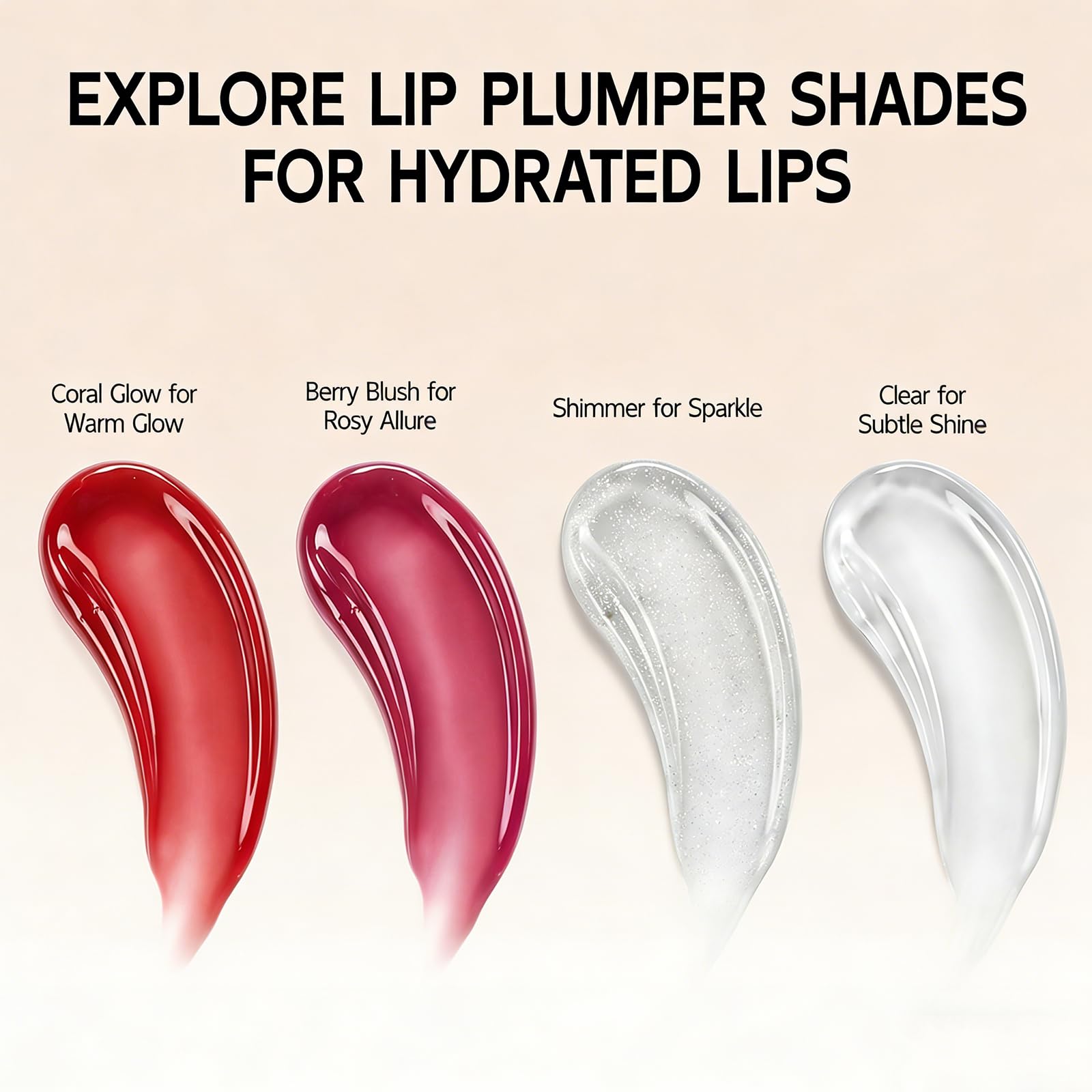 YouthVibe 5% Volufiline Lip Plumper, Nourishing & Anti Aging Over Time with Squalane, Shea Butter, Collagen, Peptide & PDRN - No Burning, No Tingling for Gentle Daily Plumping - Maple Wellness Supplements