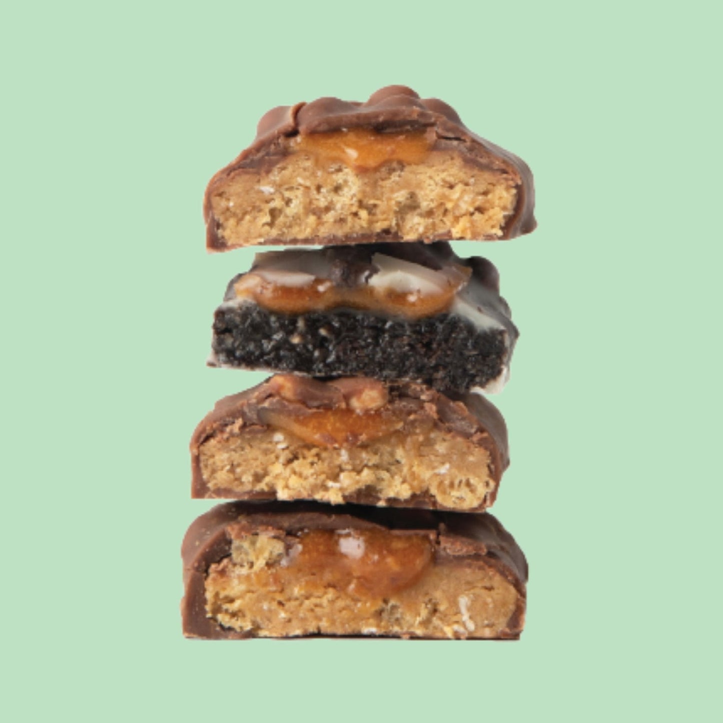 YuBi Bars - Protein Bars - 12 Bar Variety Pack - 100 Calories, 10g of Protein, Low Sugar, Low Carb, Palm Oil Free/Non-GMO, Gluten Free, Dairy Free, Healthy Snack, Non-GMO - 14.8oz (12 Pack, Variety Box) - Maple Wellness Supplements