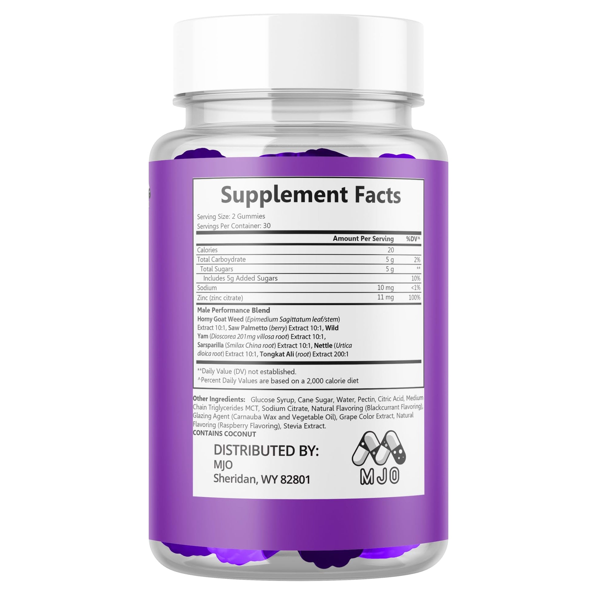 Zanari Gummies, Official Zanari Gummys for Men with All Natural Ingredients, Advanced Formula for Optimal Health & Total Wellness Support with Maximum Strength Active Lifestyle Vitamins (60 Gummies) - Maple Wellness Supplements