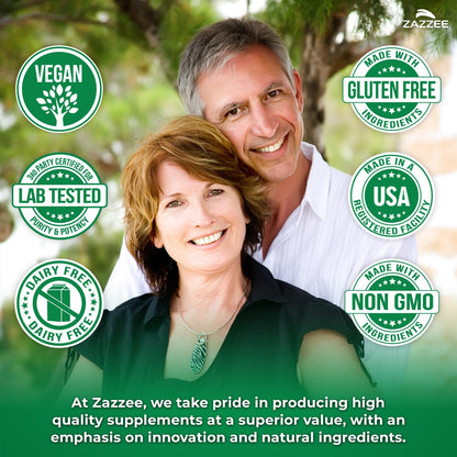 Zazzee Extra Strength Citrus Bergamot 200:1 Extract 1200 mg, 80% Polyphenols, 120 Vegan Capsules, Standardized 200X Potency - Maple Wellness Supplements