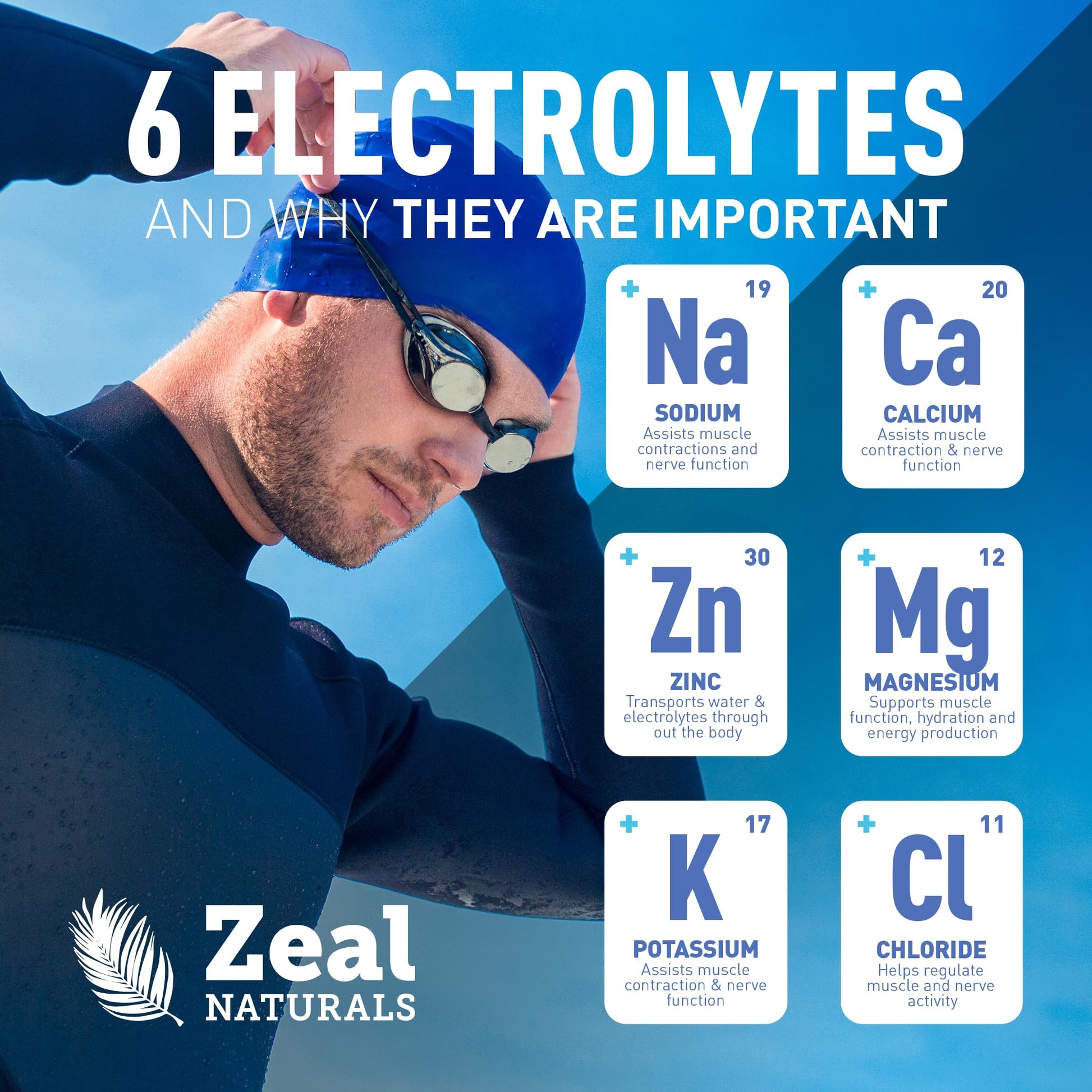 Zeal Electrolyte Powder - 90 Servings | Keto Electrolytes Powder | Zero Sugar, BCAAs, B-Vitamins | Potassium, Zinc, Magnesium - Maple Wellness Supplements