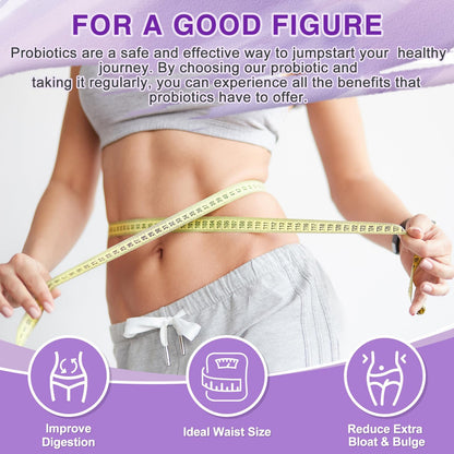 ZEBORA Probiotics for Women Digestive Health with Enzymes & Prebiotics 100 Billion CFUs| Vaginal Probiotics with D Mannose & Cranberry | Urinary Tract Health - Maple Wellness Supplements