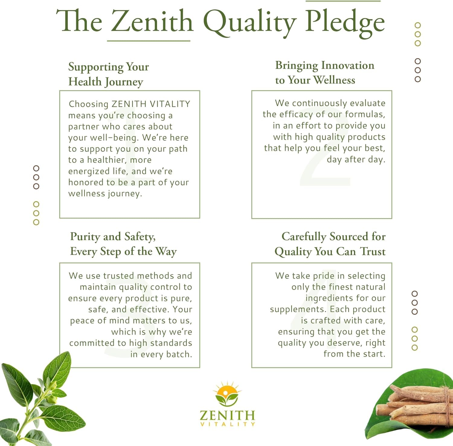 Zenith Vitality Ashwagandha 1300mg Capsules – Stress Relief & Cortisol Support, Immune & Energy Boost, Mental Clarity, Herbal Adaptogen Supplement – 60 Count - Maple Wellness Supplements