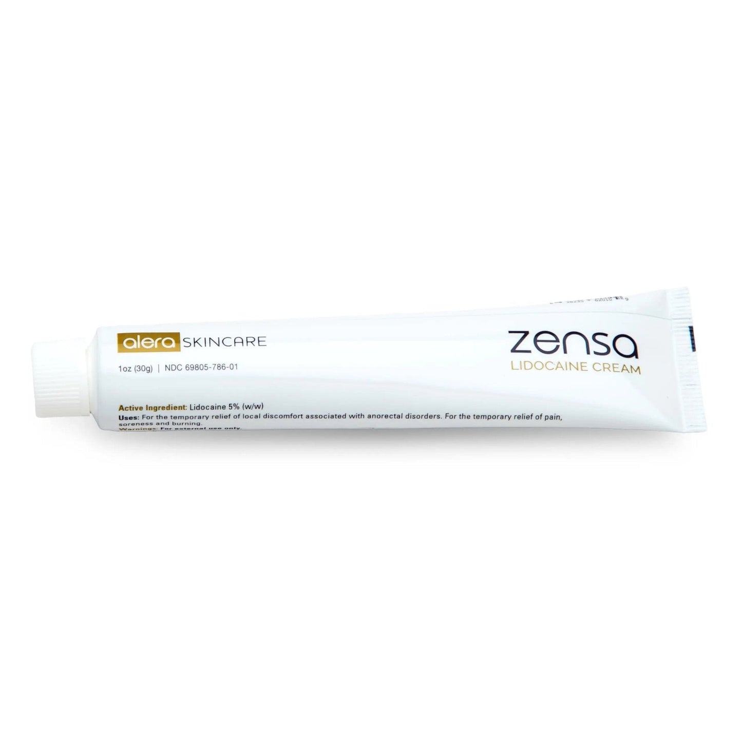 Zensa Numbing Cream 5% Lidocaine – Maximum Strength Topical Anesthetic with Vitamin E for Pain Relief from Hemorrhoids – Vegan, Cruelty-Free, Water-Based, Physiologic pH for Sensitive Skin – 30g - Maple Wellness Supplements