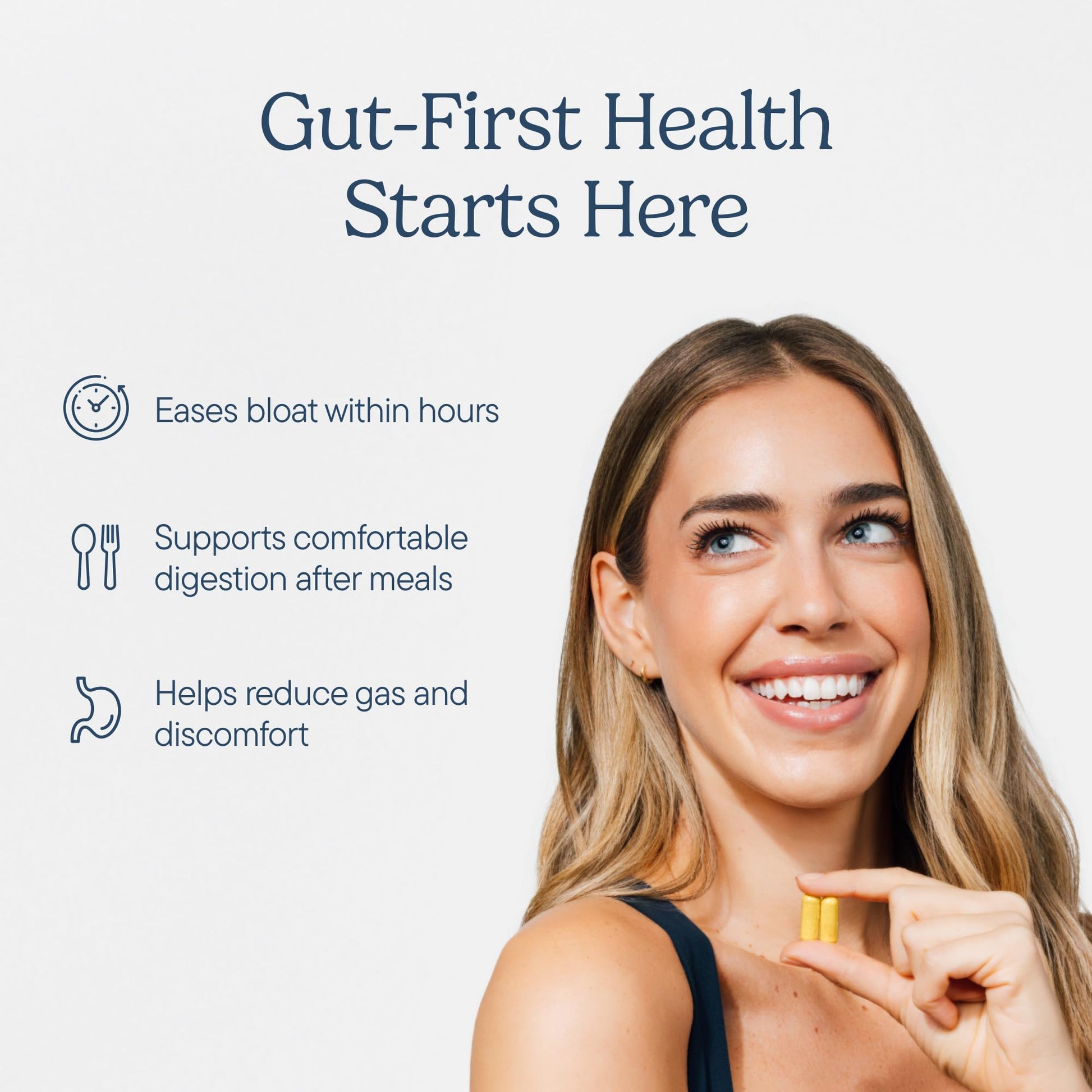 Zenwise Health No Bloat Digestive Enzymes for Gut Health, Gas & Bloating Relief - Multi Enzymes Digestion Supplement with Probiotics, Ginger - Maple Wellness Supplements