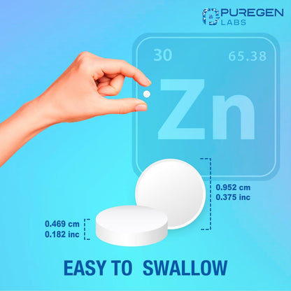 Zinc 220mg [High Potency] Supplement – Zinc Sulfate for Immune Support System 100 Tablets - Maple Wellness Supplements
