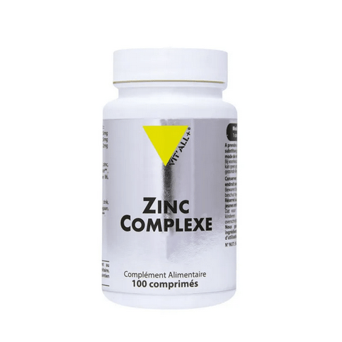 Zinc Complexe 15 mg 100 comprimés VIT'ALL+ - Maple Wellness Supplements