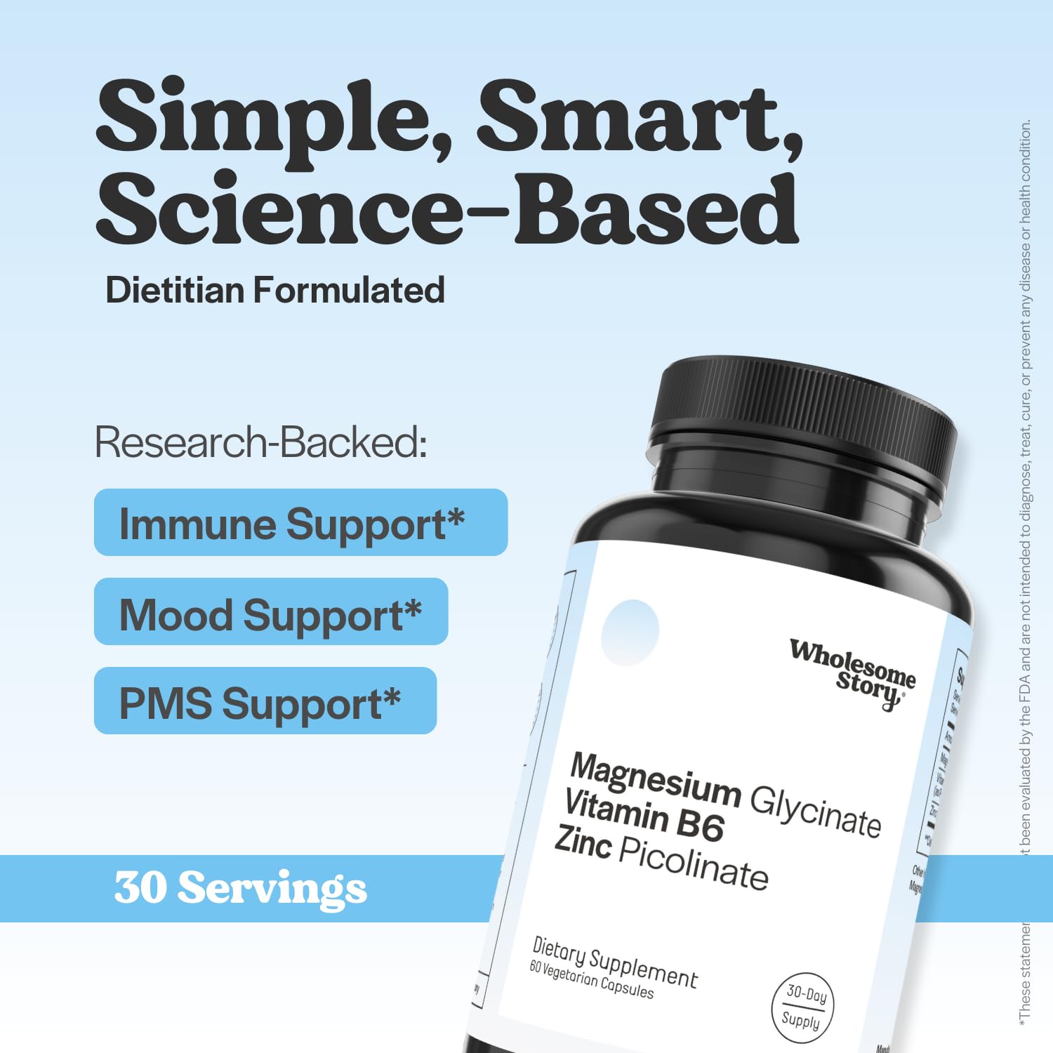 Zinc Picolinate, Magnesium Glycinate Supplements with P5P Vitamin B6 | Magnesium and Zinc Vitamin | Reproductive & Fertility Health, Hormone Balance, Immune System Support | 30 Day Supply - Maple Wellness Supplements