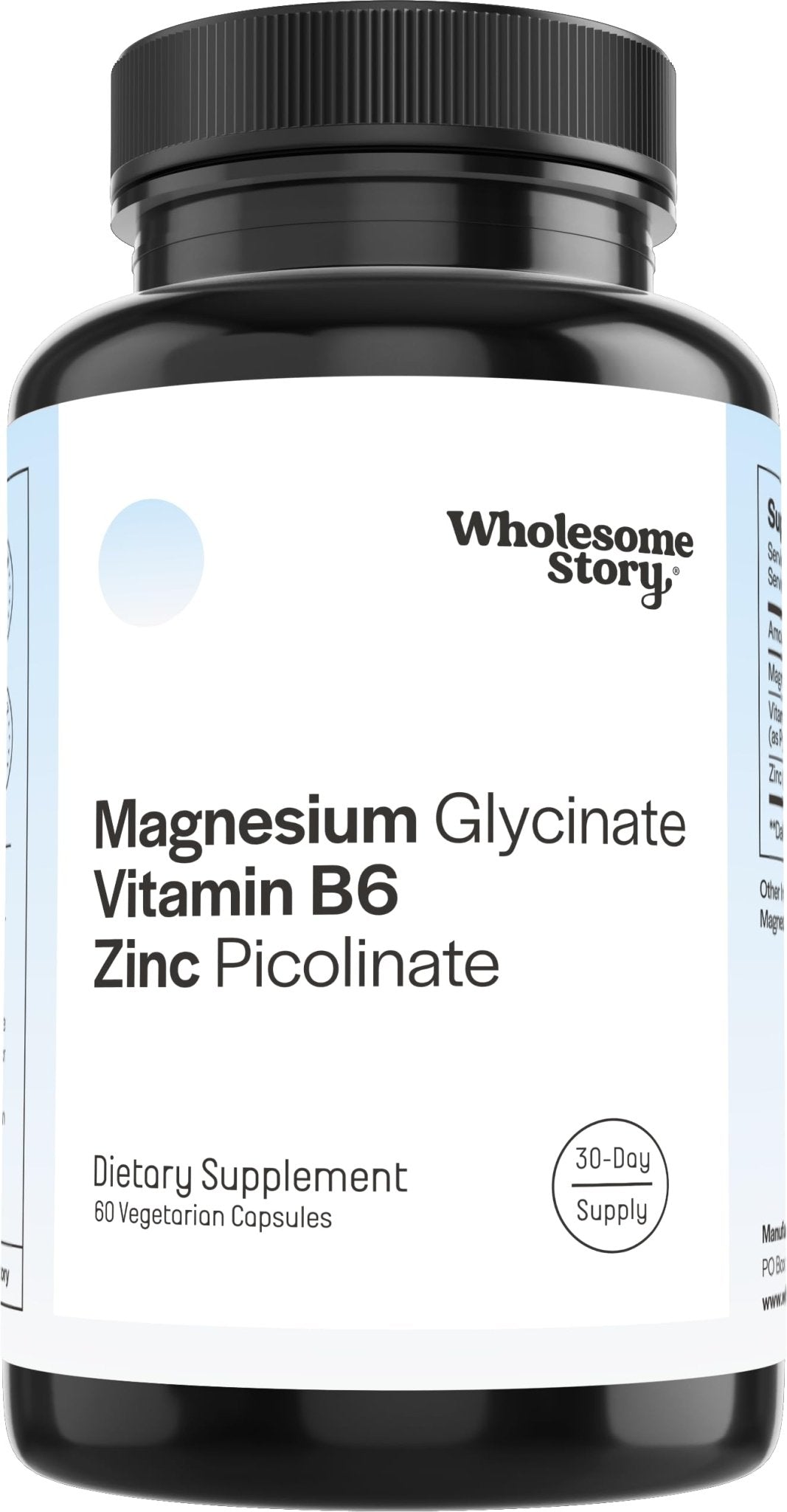 Zinc Picolinate, Magnesium Glycinate Supplements with P5P Vitamin B6 | Magnesium and Zinc Vitamin | Reproductive & Fertility Health, Hormone Balance, Immune System Support | 30 Day Supply - Maple Wellness Supplements